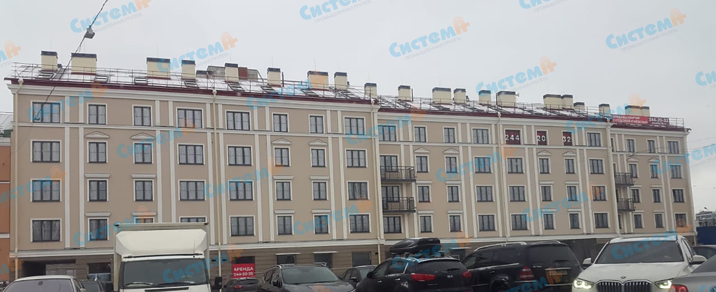 Декор для новостройки в центре города